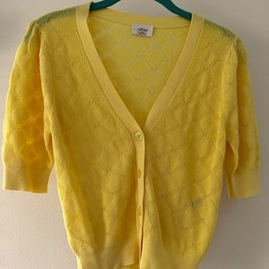 Aritzia short sleeve spring sweater